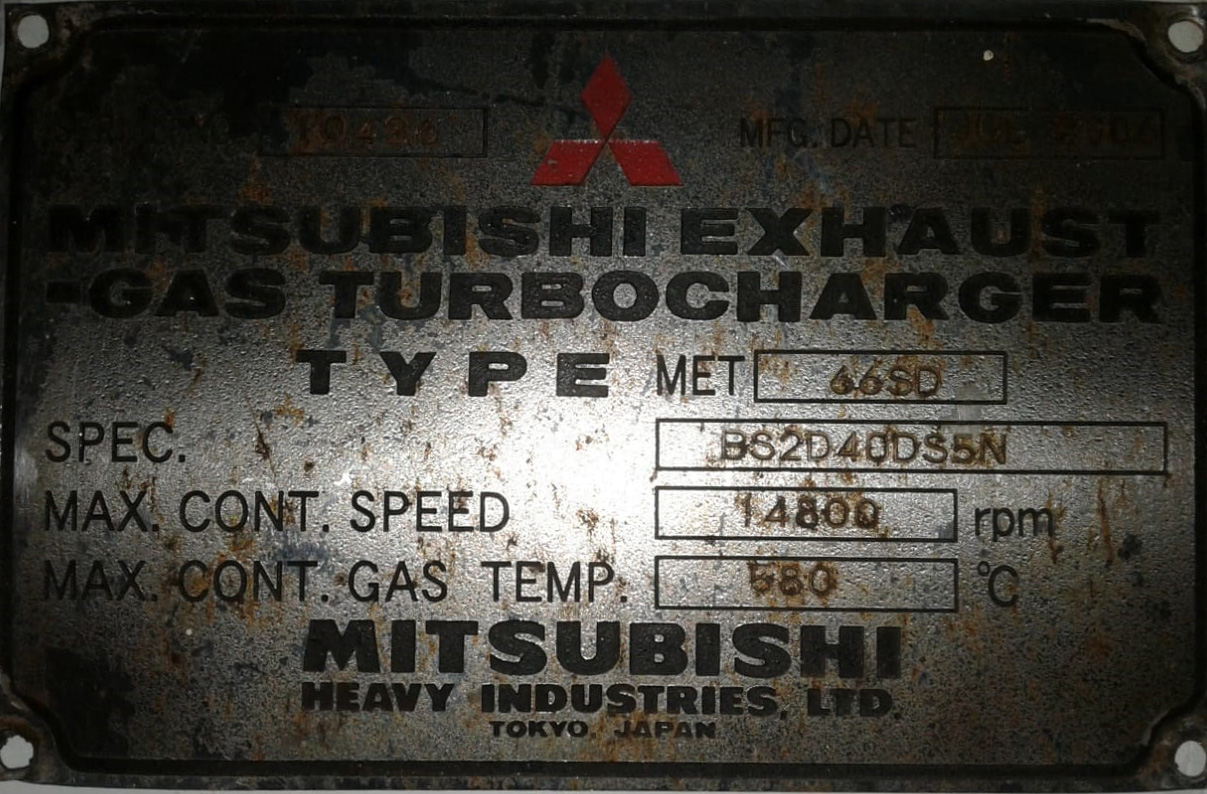 MET66SD Turbocharger