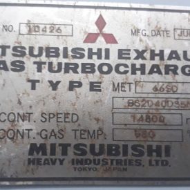 Mitsubishi MET66SD Turbocharger