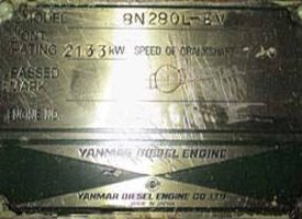 Yanmar 8N280L-EV