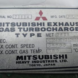 MET 26SR Turbocharger